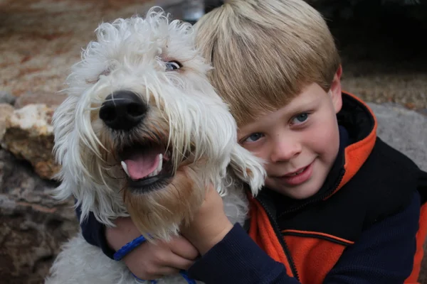 Stock image A Boy and His Dog