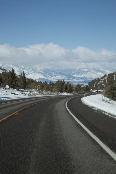 stock image Snow road