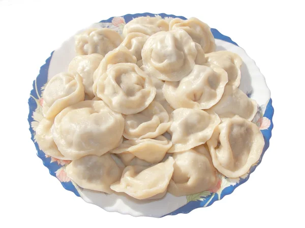 Dumplings in a dish — Stock Photo, Image
