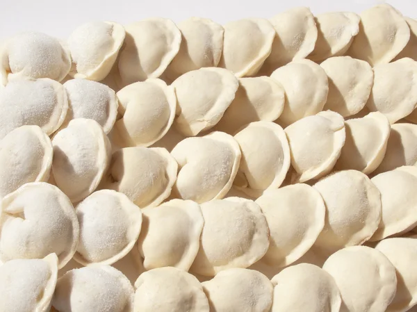 stock image Dumplings hand sculpting