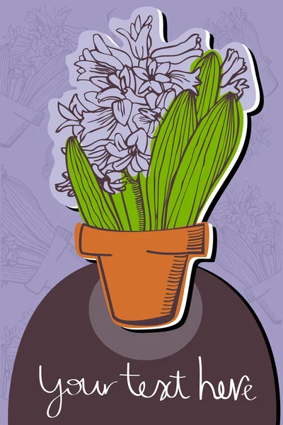 Hyacinth — Stock Vector