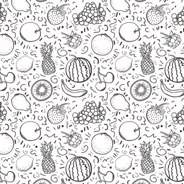 Fruits background clipart