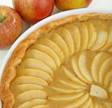 Apple tart clipart