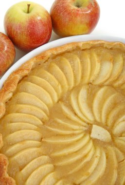 Apple tart clipart