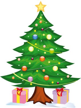 Christmas tree clipart