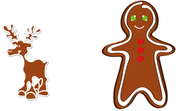 Gingerbread — Stock Vector