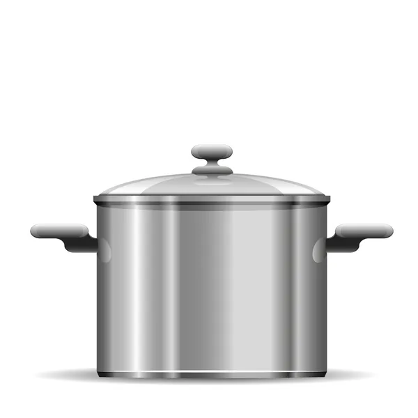Pot a főzéshez — Stock Vector