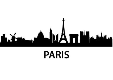 Skyline Paris clipart