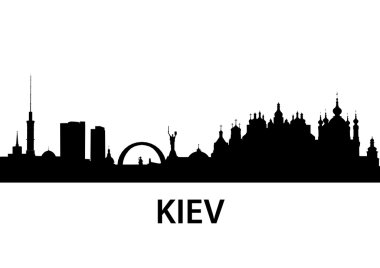 Skyline Kiev clipart