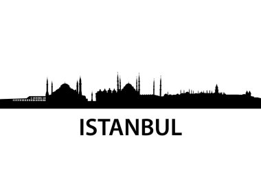 Skyline Istanbul clipart