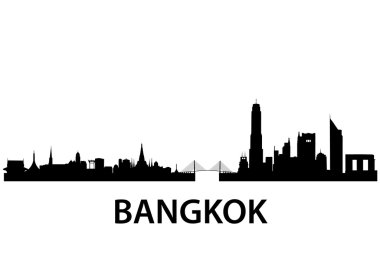 Bangkok Skyline clipart