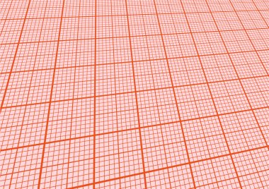 Sheet of graph paper clipart