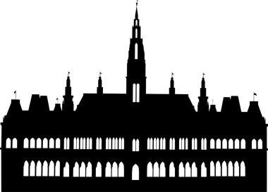 Vienna City Hall clipart