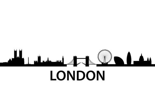 Londres Skyline — Vetor de Stock