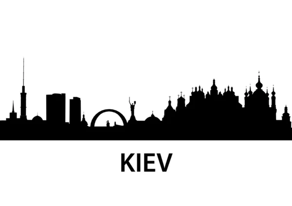 Skyline-Kijev — Stock Vector