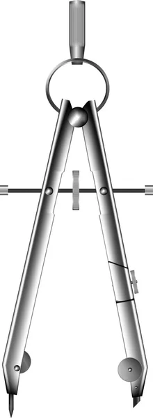 Paire de compas — Image vectorielle