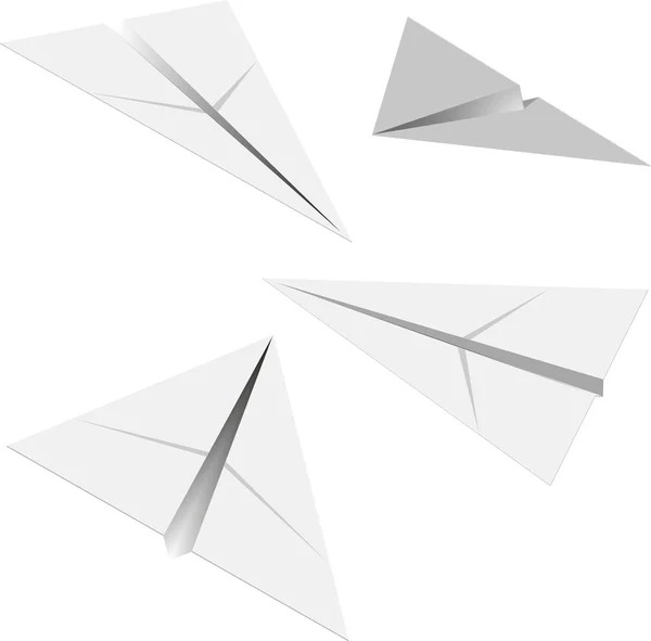 Paper plane — Stock Vector