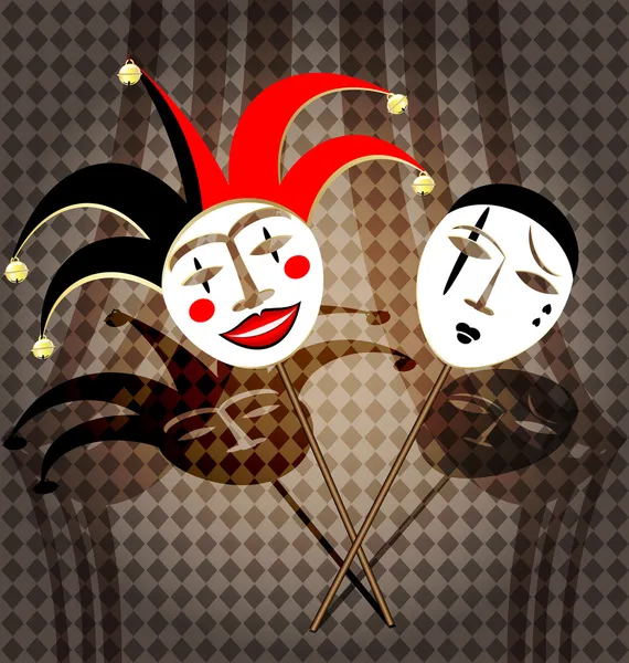 Funny clown masks Stock Vectors, Royalty Free Funny clown masks Illustrations Depositphotos®
