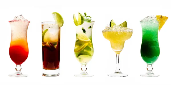 Paar cocktails Rechtenvrije Stockfoto's