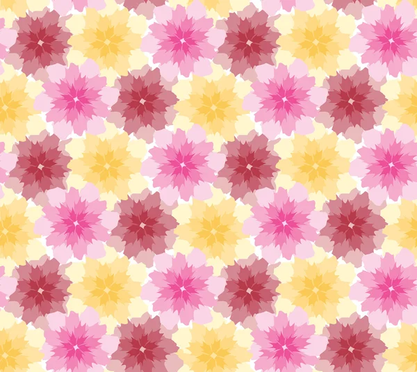 Patrón floral abstracto (vector ) — Archivo Imágenes Vectoriales