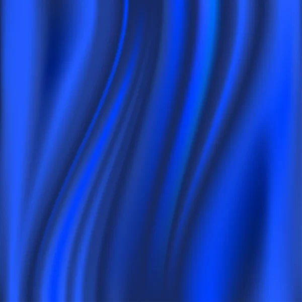 Abstract Vector Texture, blue silk — Stock Vector