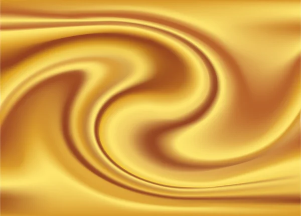 Abstract Vector Texture, Golden silk — Stock Vector