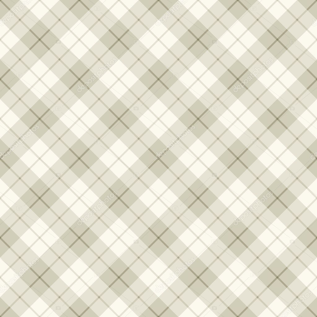 Seamless background of diagonal plaid pattern, vector illustration