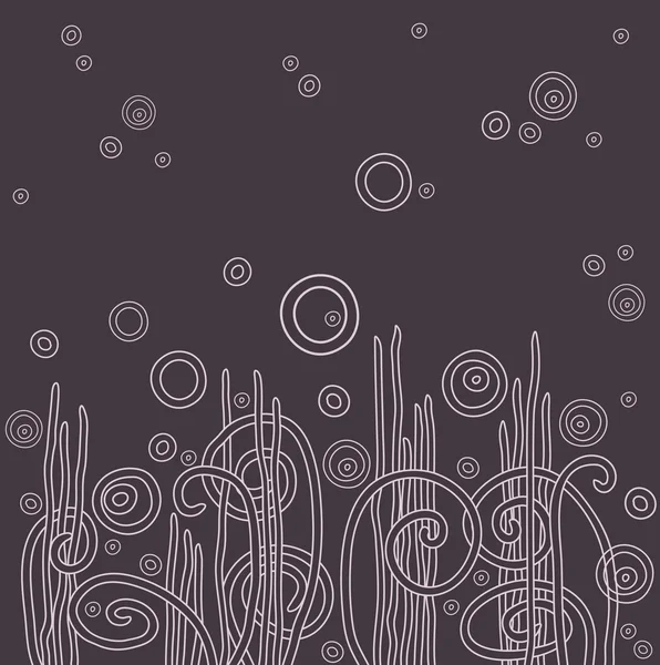 Herbe abstraite — Image vectorielle