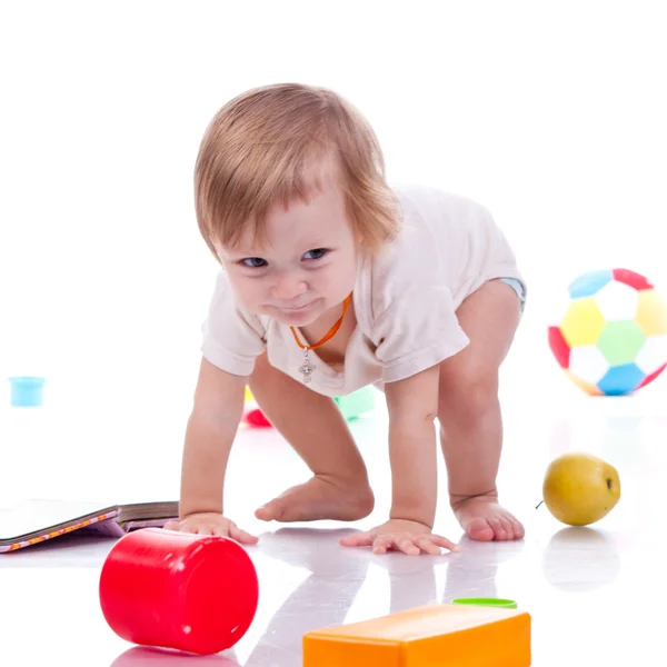 Baby spelen — Stockfoto