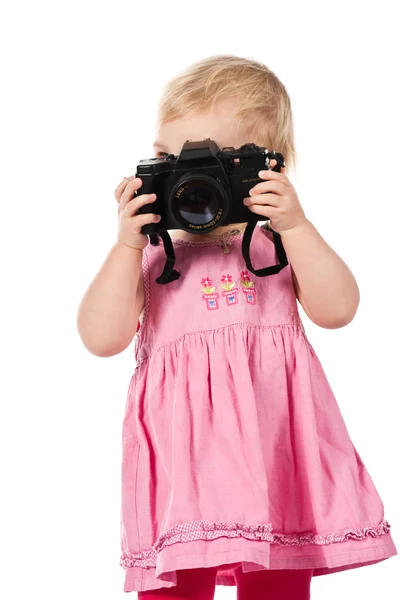 Barn fotografering — Stockfoto