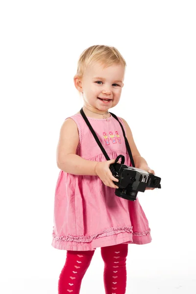 Kind fotograferen — Stockfoto