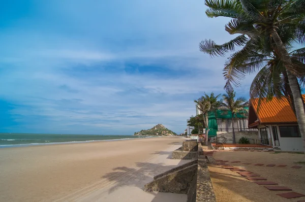 Hua hin plaży Tajlandia — Zdjęcie stockowe