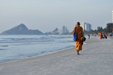 keşiş hua hin Beach, Tayland