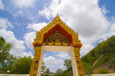 Nhok Kha Jib Temple,Hua Hin Thailand clipart