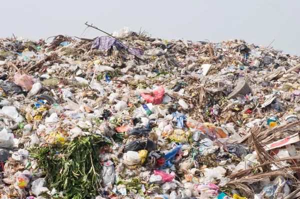垃圾回收堆 — 图库照片