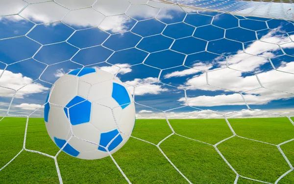 Soccer goal — Stock Photo, Image