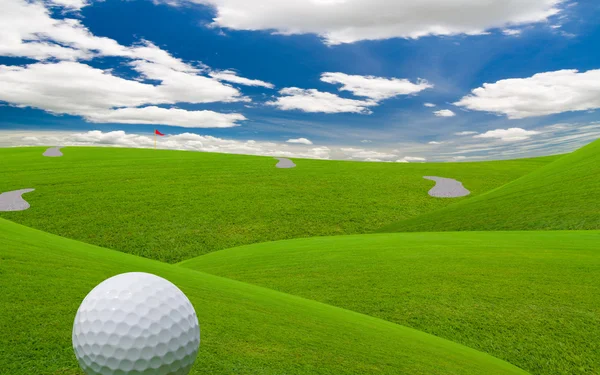 Golf Fairway — Stockfoto
