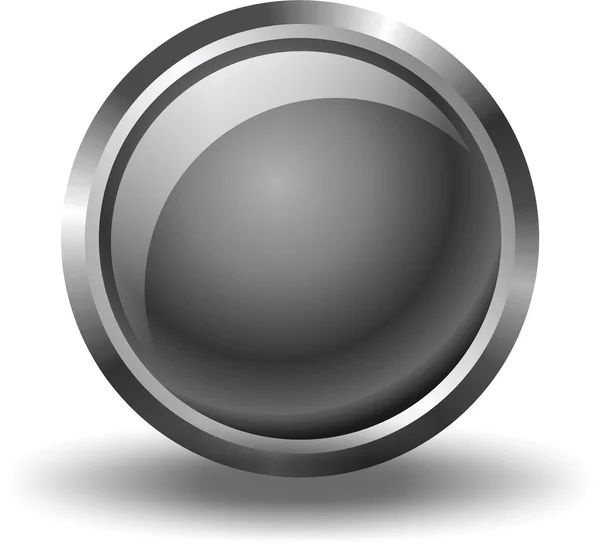 灰色のボタン — ストック写真