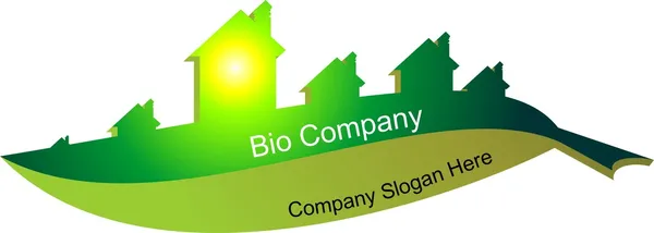 Bio logotyp — Stock vektor