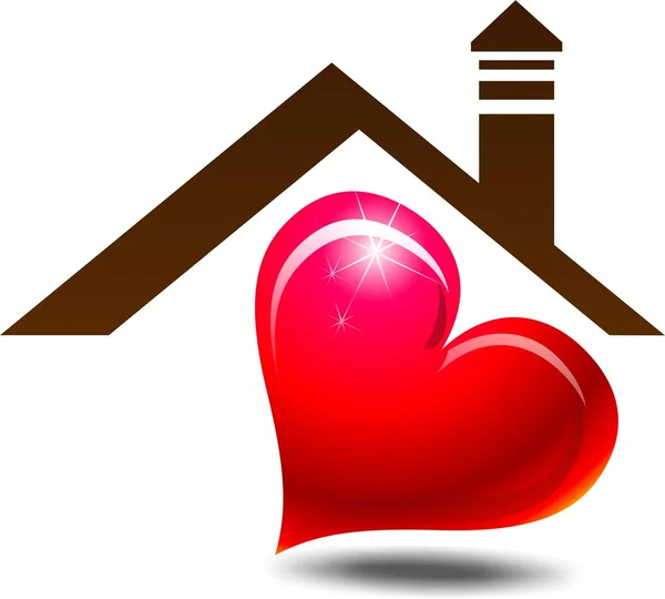 Heart House — Stock Photo, Image