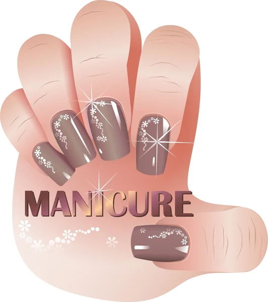 Profesional manicure — Stockfoto