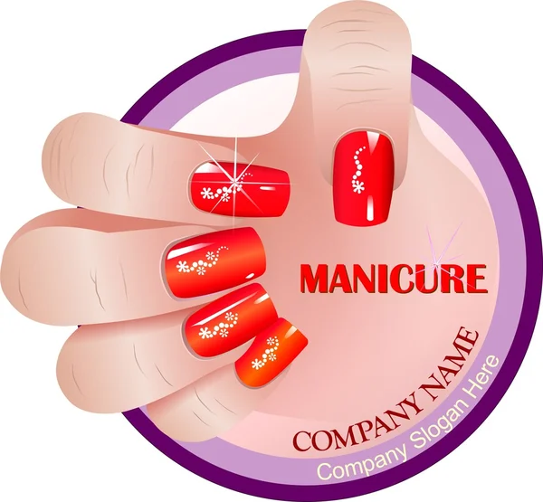 Manicure professionale — Foto Stock