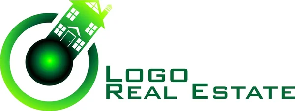 Logo onroerend goed — Stockvector