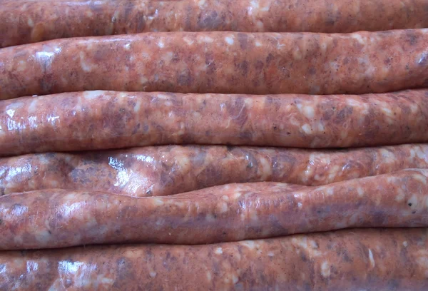 stock image Fresh sausages