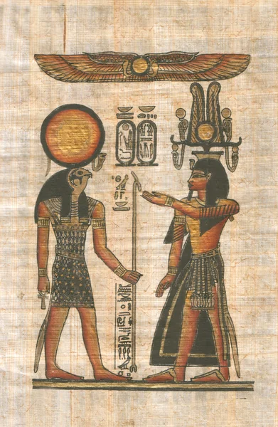 Egyptian drawing — Stock Photo, Image