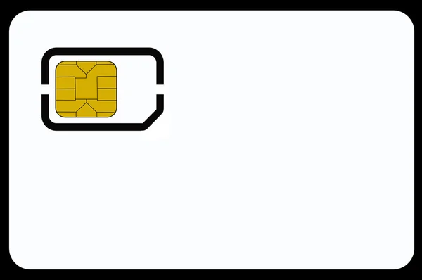 SIM karta — Stock fotografie