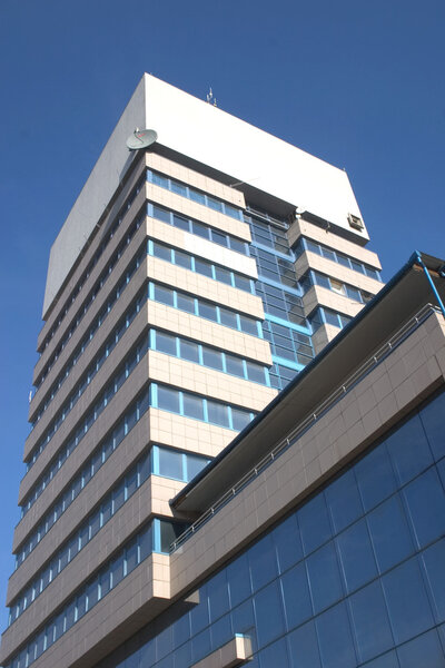 Modern corporate building