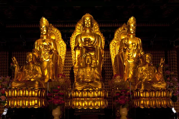 Üç Çinli Buda — Stok fotoğraf