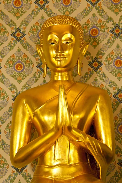 Den gyldne Buddha - Stock-foto