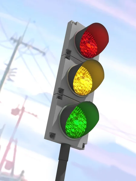 stock image Traffic light